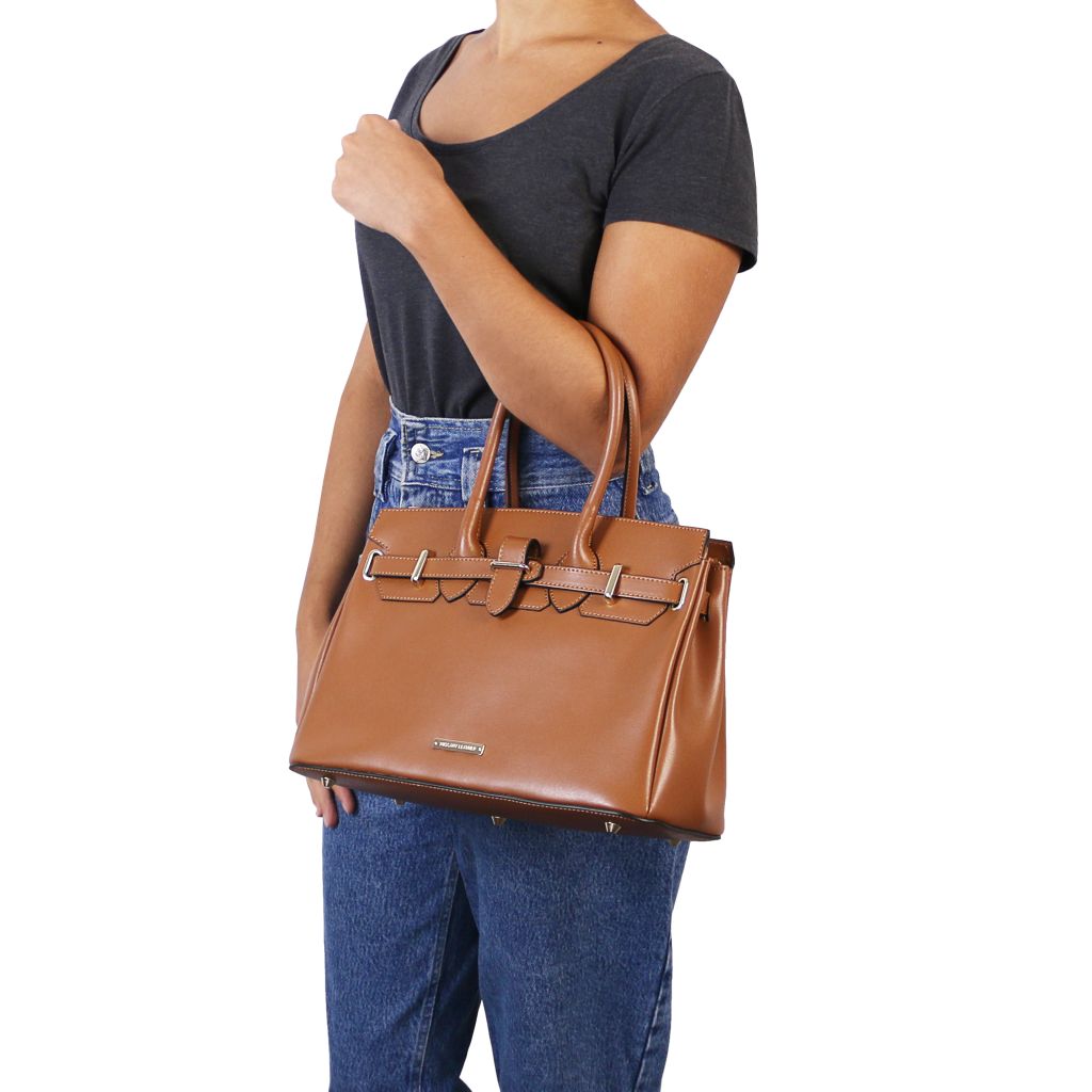 handtasche damen braun leder