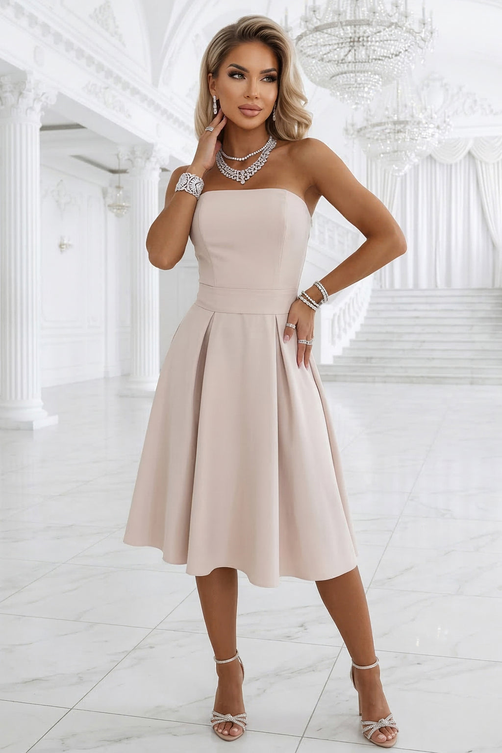 cocktailkleid schlankmachende festliche kleider