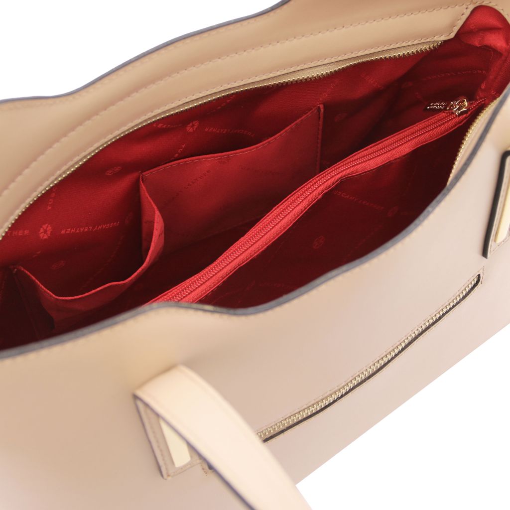 Olimpia - Shopping Tasche aus Leder - TL141412