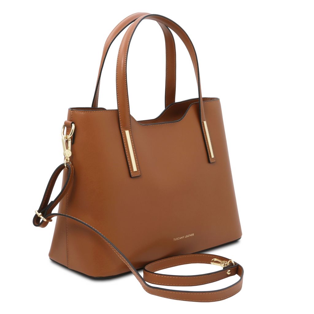 ledertasche damen cognac ShoppDiva